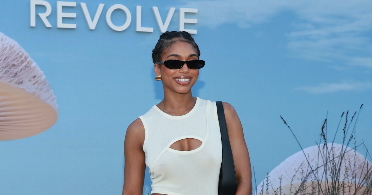 Lori Harvey wore these 'ugly' shoes with her sultry Coachella outfit