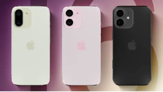 Render of the iPhone 16 based on internal Apple sources.